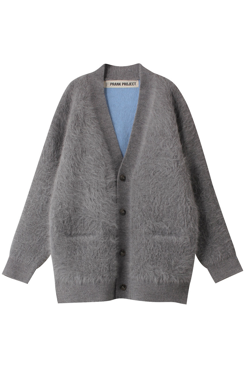 【予約販売】【UNISEX】ダブルフェイスアンゴラニットカーディガン/Double Face Angora Knit Cardigan