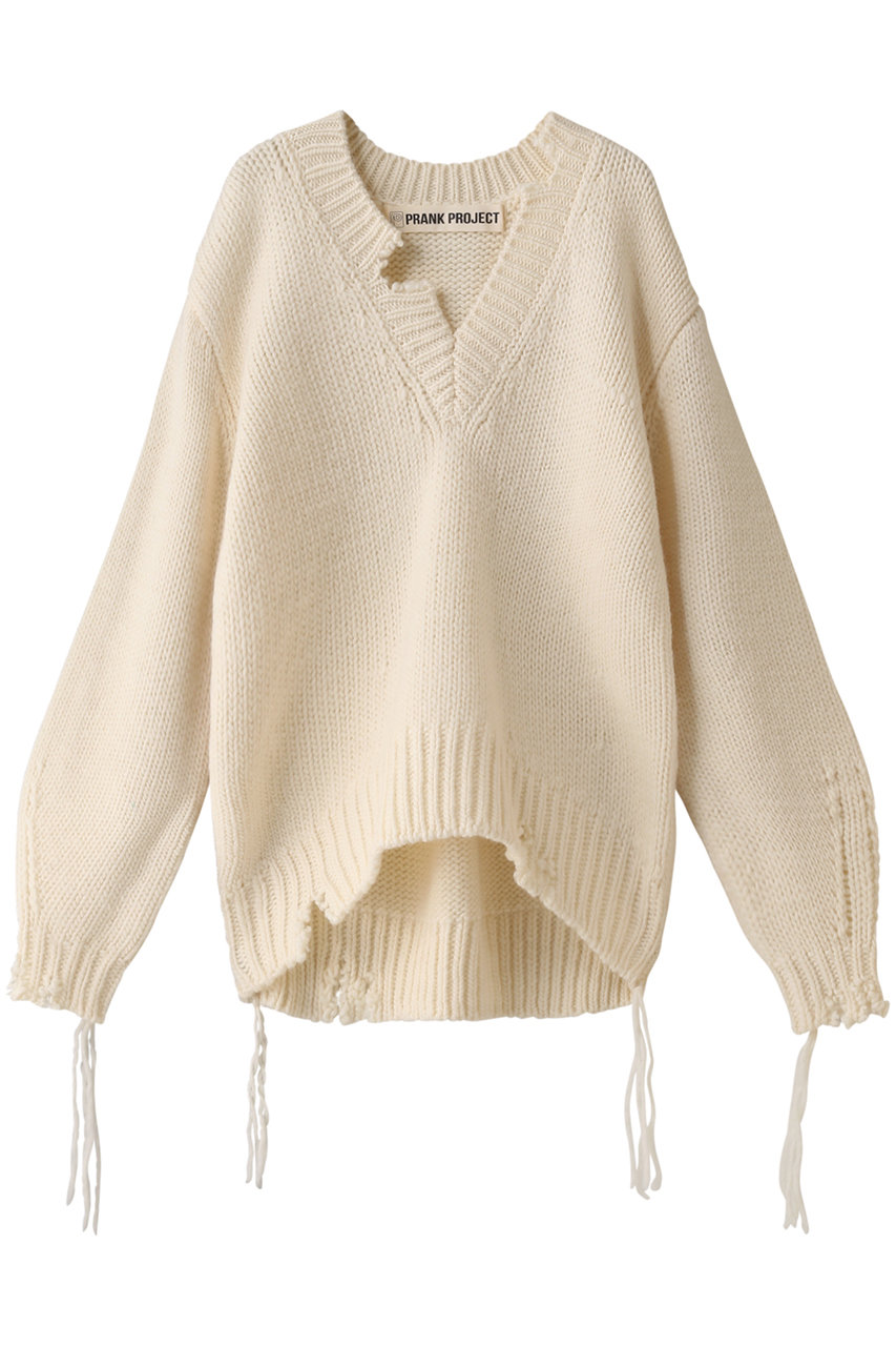 プランク プロジェクト/PRANK PROJECTのロービンクニットプルオーバー/Roving Knit Pullover(WHT(ホワイト)/31232365104)