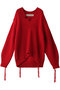 ロービンクニットプルオーバー/Roving Knit Pullover プランク プロジェクト/PRANK PROJECT RED(レッド)