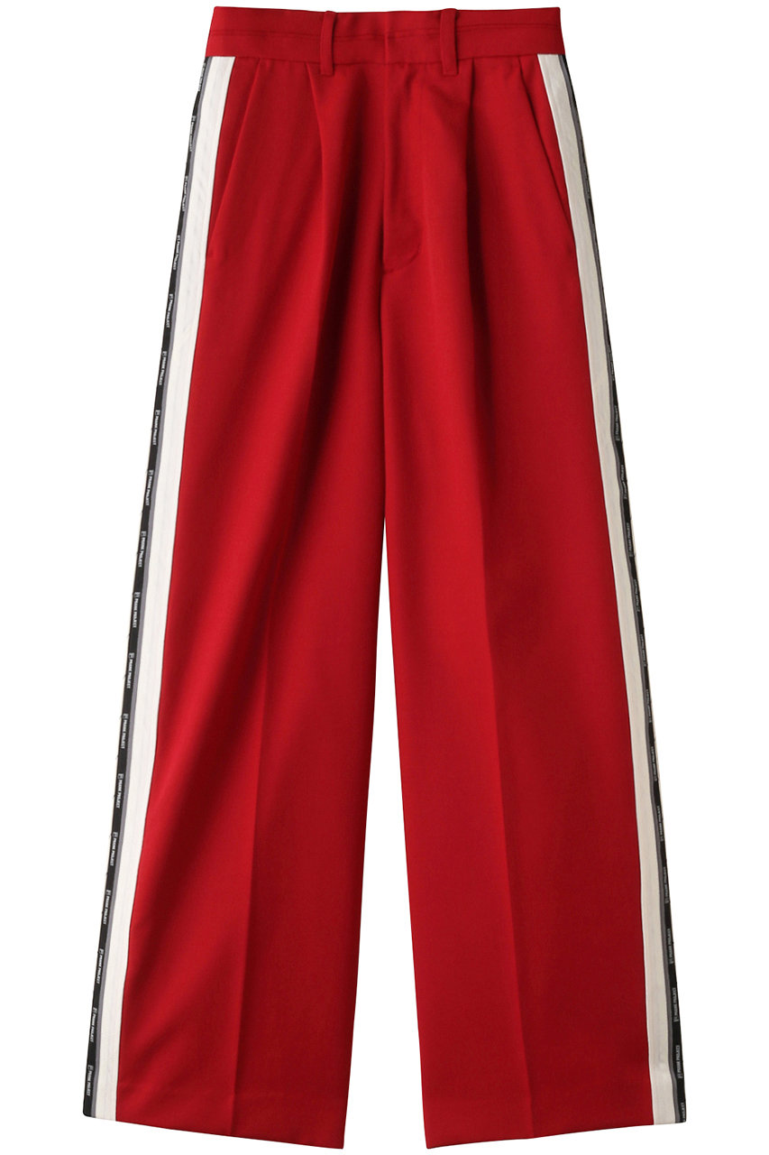 PRANK PROJECT マーベルトサイドラインパンツ/Waistband Lining Sideline Pants (RED(レッド), 38) プランク プロジェクト ELLE SHOP PRANK PROJECT マーベルトサイドラインパンツ/Waistband Lining Sideline Pants (RED(レッド), 38) プランク プロジェクト ELLE SHOP