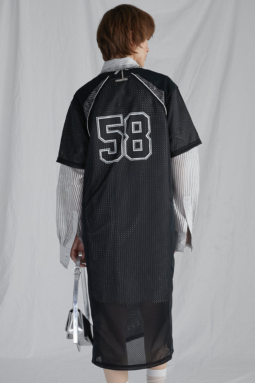 PRANK PROJECT(プランク プロジェクト)｜ナンバリングメッシュドレス  