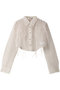 フリルチュールショートシャツ / Ruffled Tulle Short Shirt プランク プロジェクト/PRANK PROJECT WHT(ホワイト)