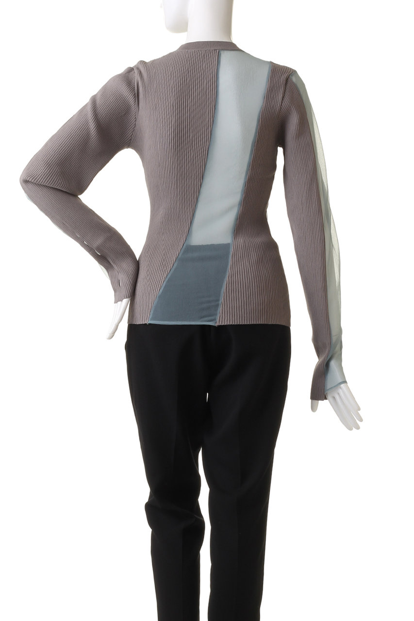 PRANK PROJECT(プランク プロジェクト)｜シアードッキングリブニット  