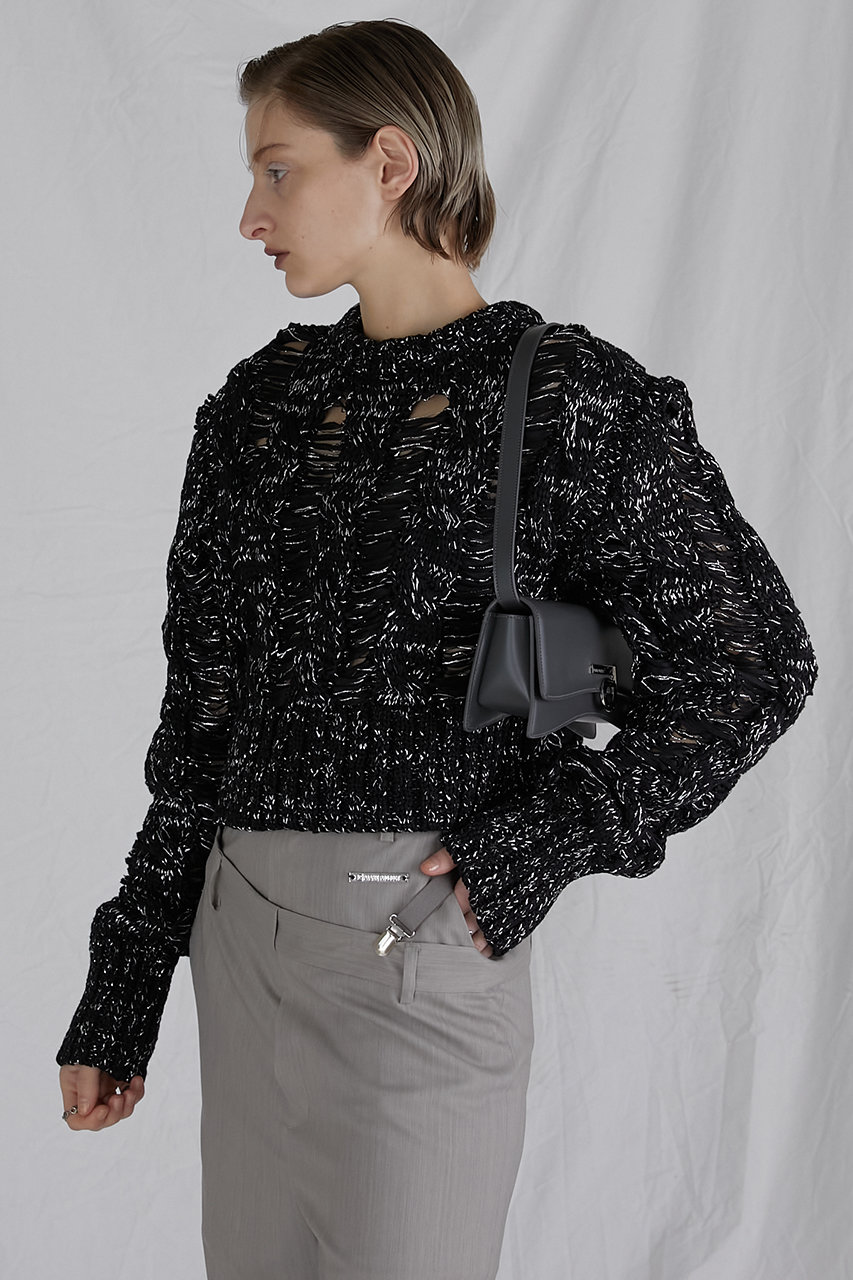 PRANK PROJECT(プランク プロジェクト)｜ラメケーブルニットプル