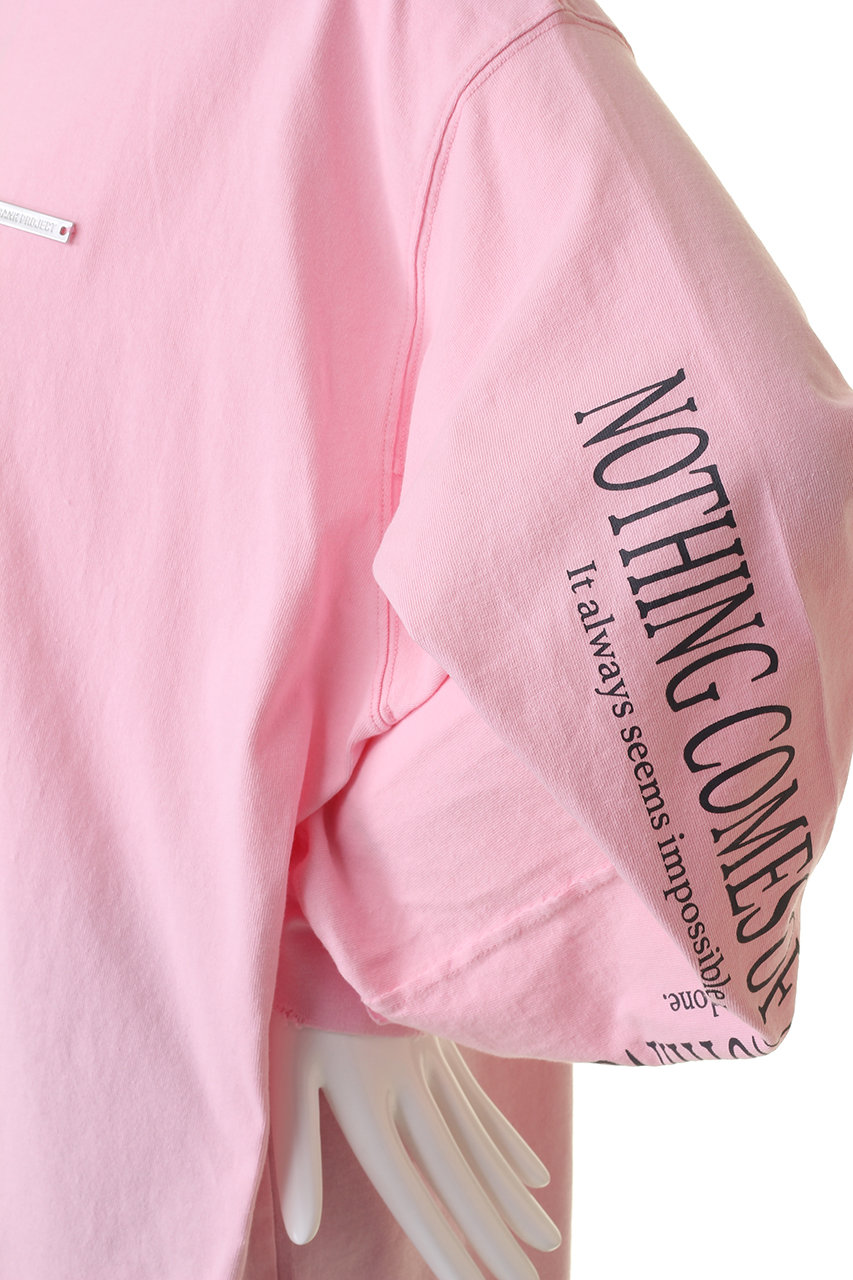 PRANK PROJECT / プランクプロジェクト | Damaged Layerd Long Sleeve Tee ロングスリーブTシャツ | F | ピンク | レディース PRANK PROJECT（プランクプロジェクト） tシャツ Tシャツ ダメージ