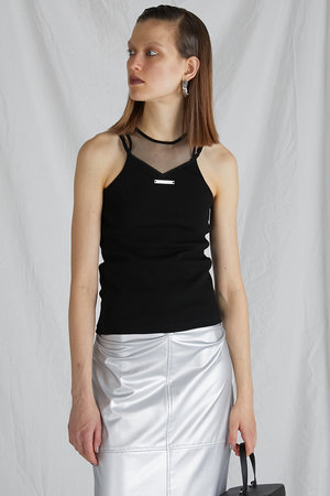 プランク プロジェクト/PRANK PROJECTのフロントロゴリブタンク / Front Logo Rib Tank Top(110100/110101)