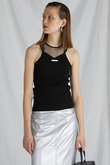 フロントロゴリブタンク / Front Logo Rib Tank Top