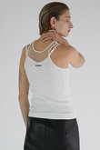 フロントロゴリブタンク / Front Logo Rib Tank Top