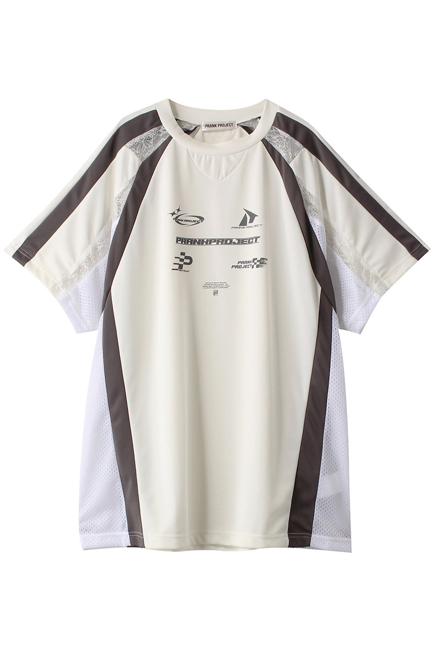 PRANK PROJECT ユニフォームTEE / Uniform Tee (WHT(ホワイト), FREE) プランク プロジェクト ELLE SHOP PRANK PROJECT ユニフォームTEE / Uniform Tee (WHT(ホワイト), FREE) プランク プロジェクト ELLE SHOP