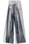 【予約販売】デニムプリントイージーパンツ / Denim Printed Easy Pants プランク プロジェクト/PRANK PROJECT BLK(ブラック)