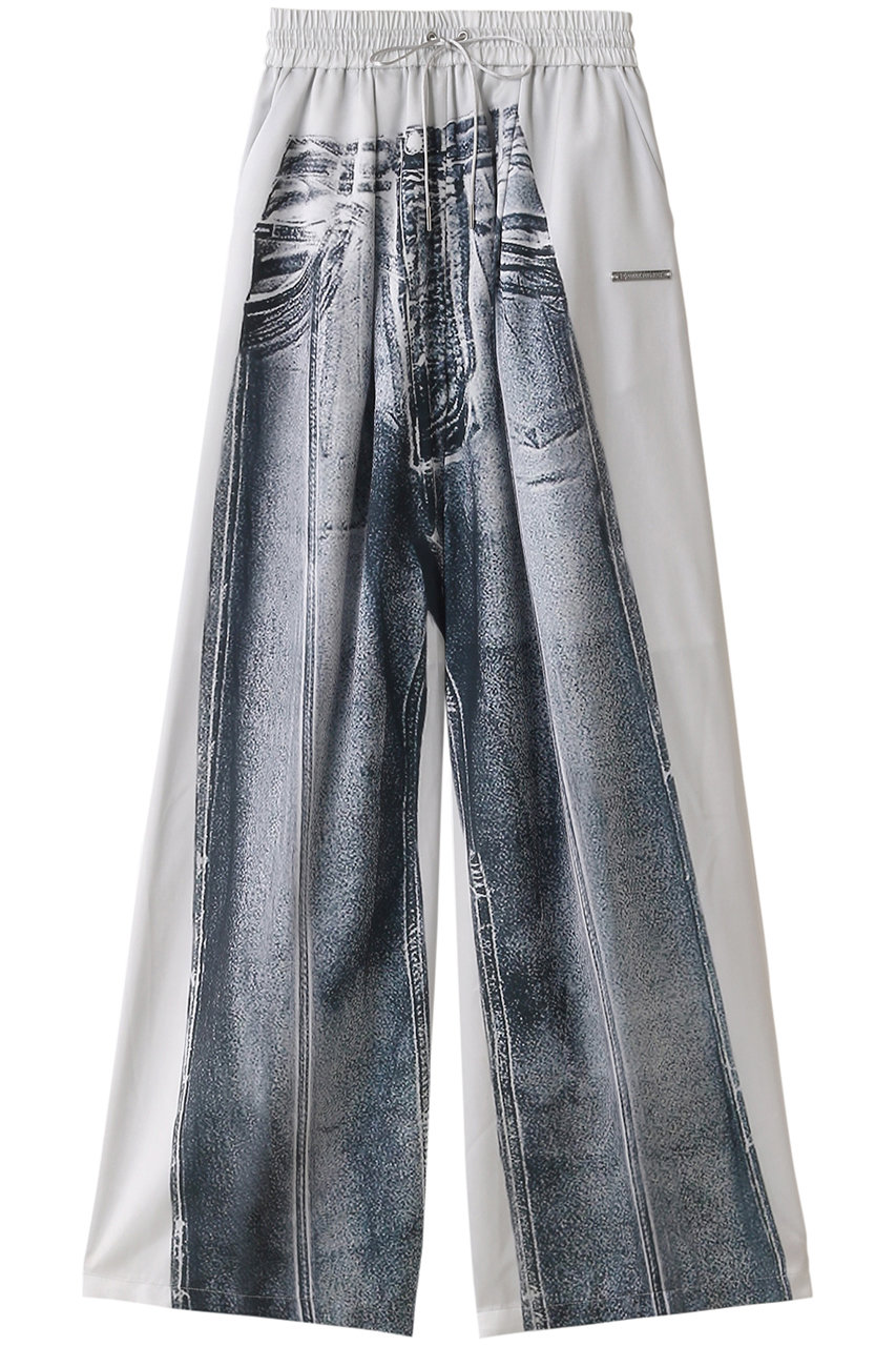 プランク プロジェクト/PRANK PROJECTのデニムプリントイージーパンツ / Denim Printed Easy Pants(BLK(ブラック)/31241465612)