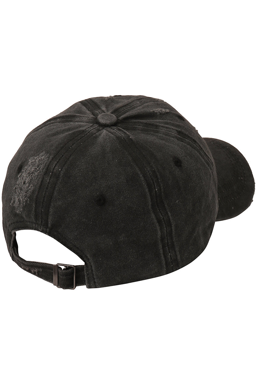 PRANK PROJECT(プランク プロジェクト)｜ウォッシュドダメージキャップ / Washed Damage Cap/D.BLK(ブラック)  の通販｜ELLESHOP・(エル・ショップ)