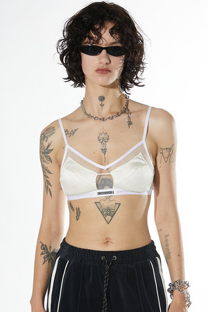 プランク プロジェクト/PRANK PROJECTのシアートリムブラ / Sheer Trim Bra(110100/110101)