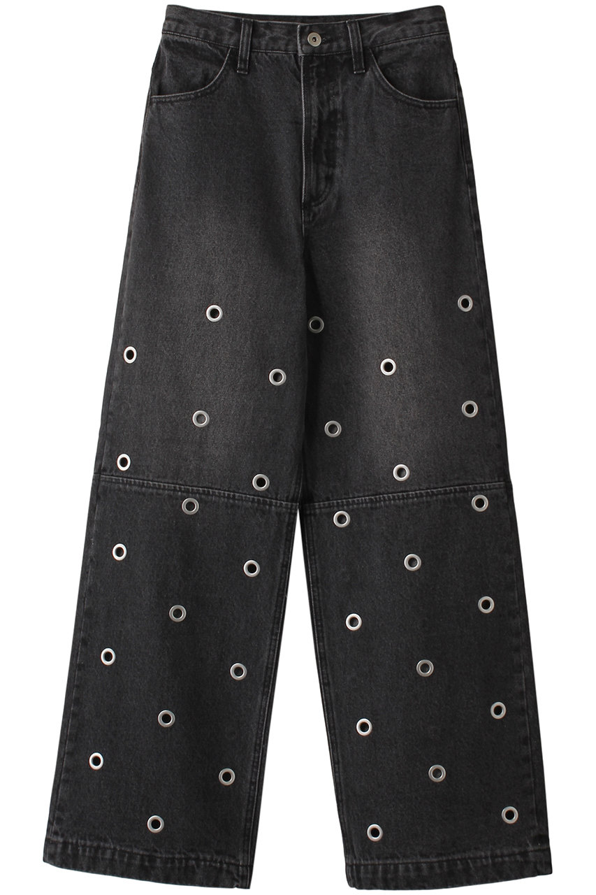 プランク プロジェクト/PRANK PROJECTのアイレットデニムパンツ / Eyelet Denim Pants(BLK(ブラック)/31241465101)