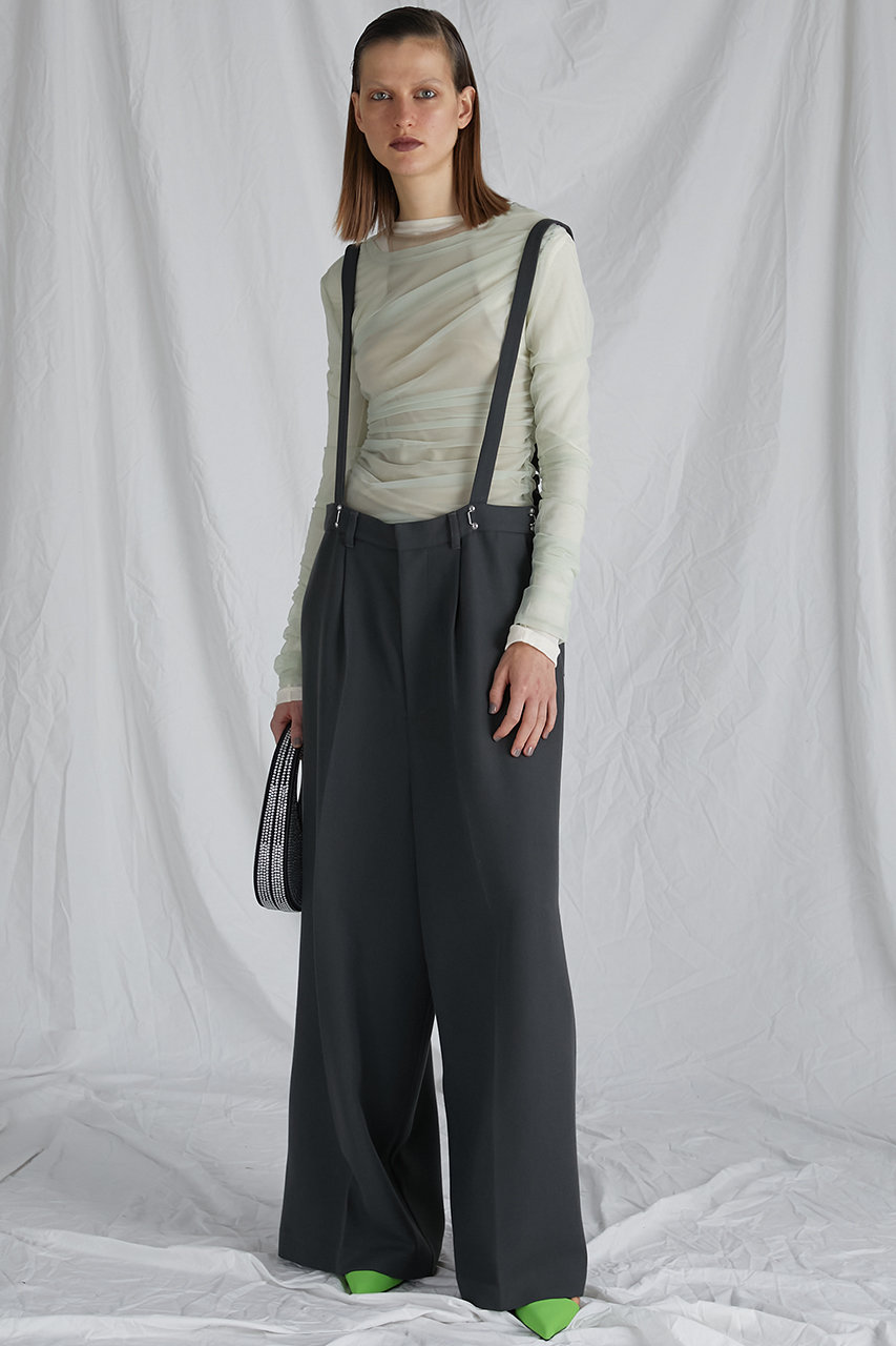 フックウエストサスペンダーパンツ / Hook Waist Suspender Pants