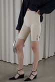 サイドスリットサイクルニットパンツ / Side Slit Cycle Knit Pants