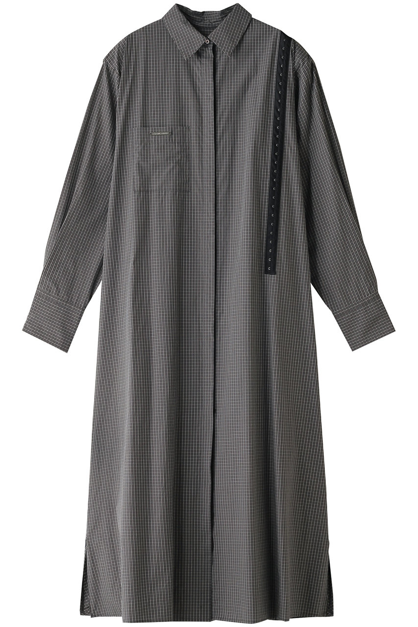 PRANK PROJECT マキシシャツドレス / Maxi Shirt Dress (MLT(マルチカラー), FREE) プランク プロジェクト ELLE SHOP