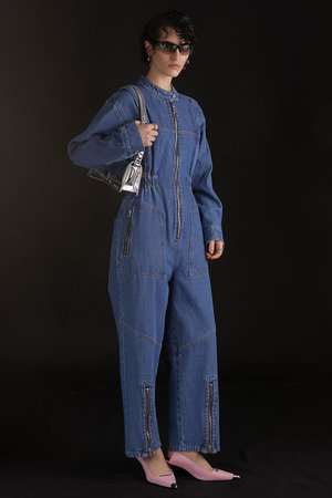 サロペット・オーバーオール・オールインワン PRANK PROJECT Cotton Lace Jumpsuit Cotton Lace Jumpsuit