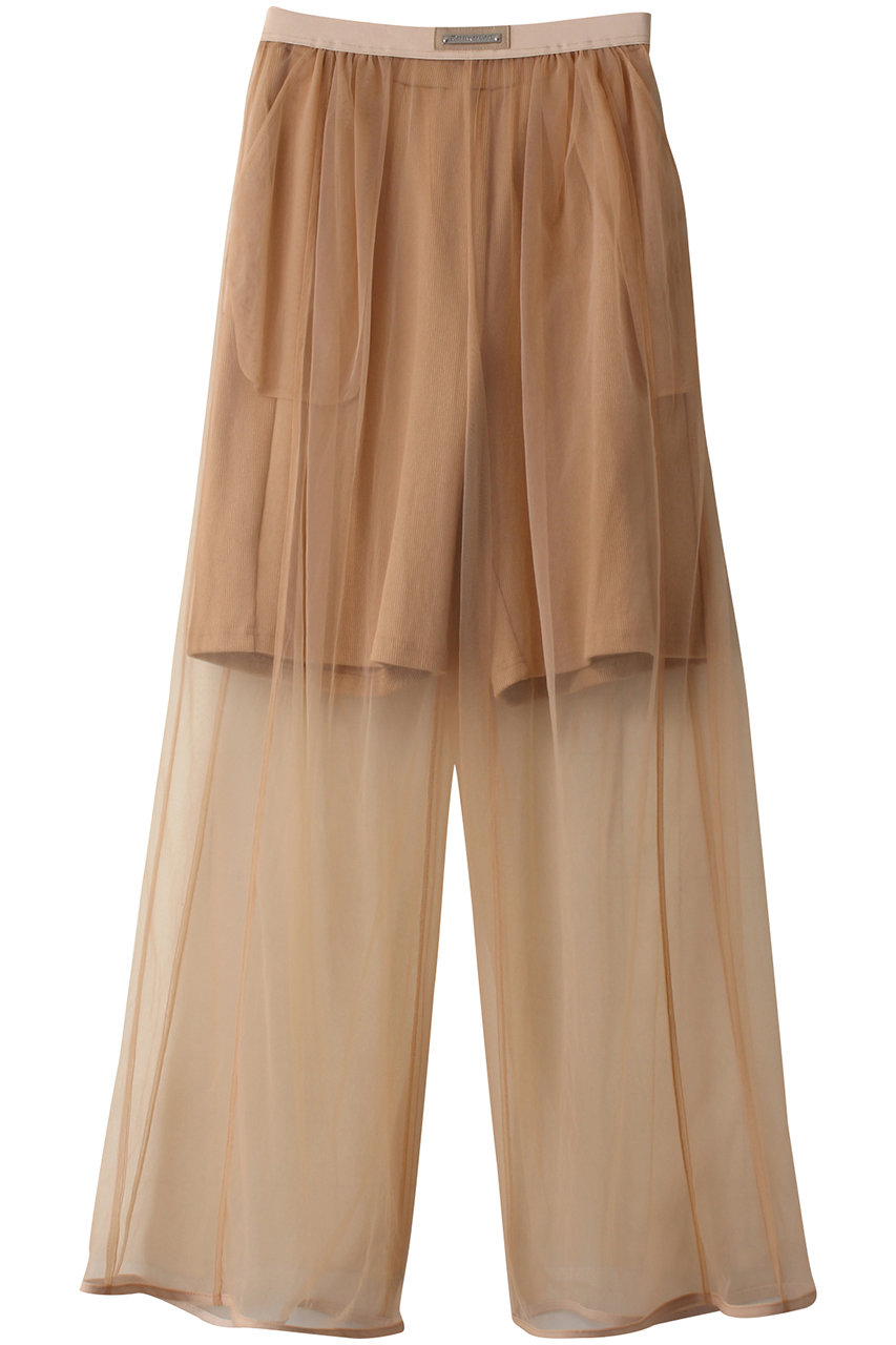 PRANK PROJECT チュールボリュームパンツ / Tulle Voluminous Pants (BGE(ベージュ), 36) プランク プロジェクト ELLE SHOP PRANK PROJECT チュールボリュームパンツ / Tulle Voluminous Pants (BGE(ベージュ), 36) プランク プロジェクト ELLE SHOP