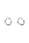 カーブチェーンピアス / Curve Chain Earrings プランク プロジェクト/PRANK PROJECT SLV(シルバー)
