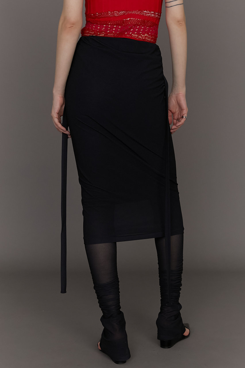 Ruffle Wrap Mini Skirt - SALE