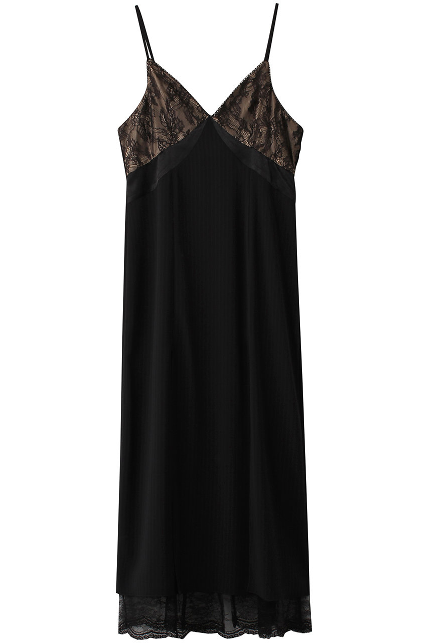 PRANK PROJECT レースコンビキャミワンピース / Lace Combi Cami Dress (BLK(ブラック), FREE) プランク プロジェクト ELLE SHOP