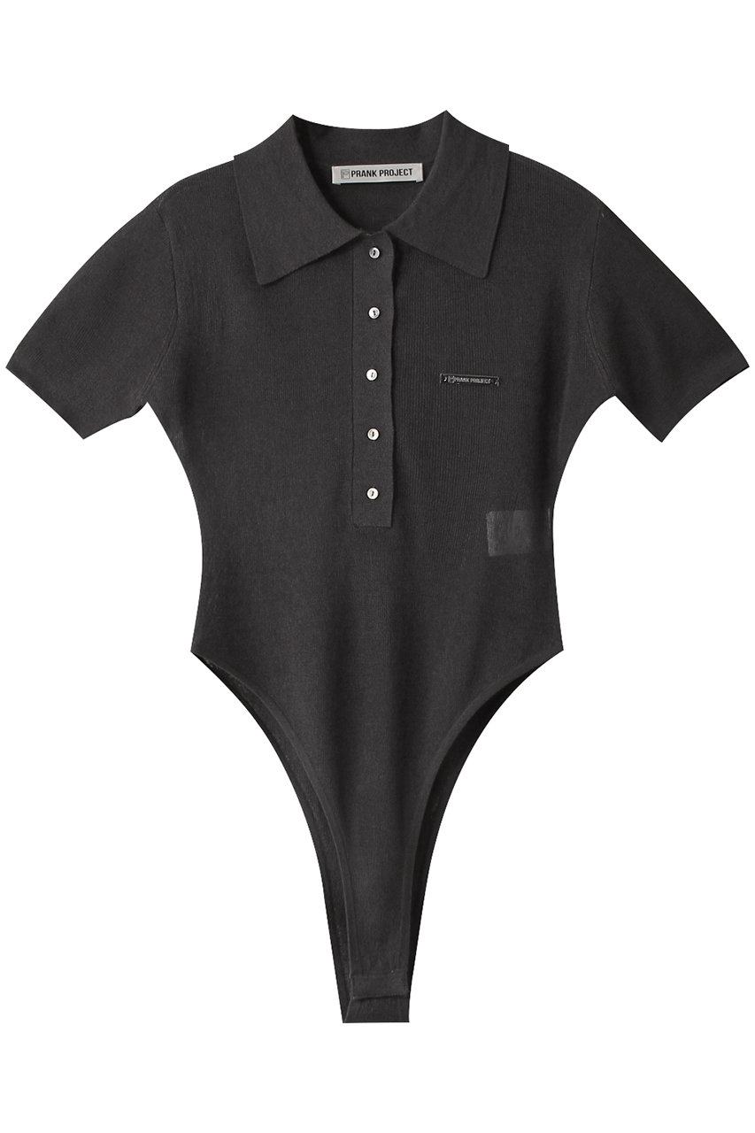 プランク プロジェクト/PRANK PROJECTのポロニットボディスーツ / Polo Knit Bodysuit(C.GRY(チャコールグレー)/31241365605)