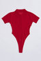 ポロニットボディスーツ / Polo Knit Bodysuit プランク プロジェクト/PRANK PROJECT