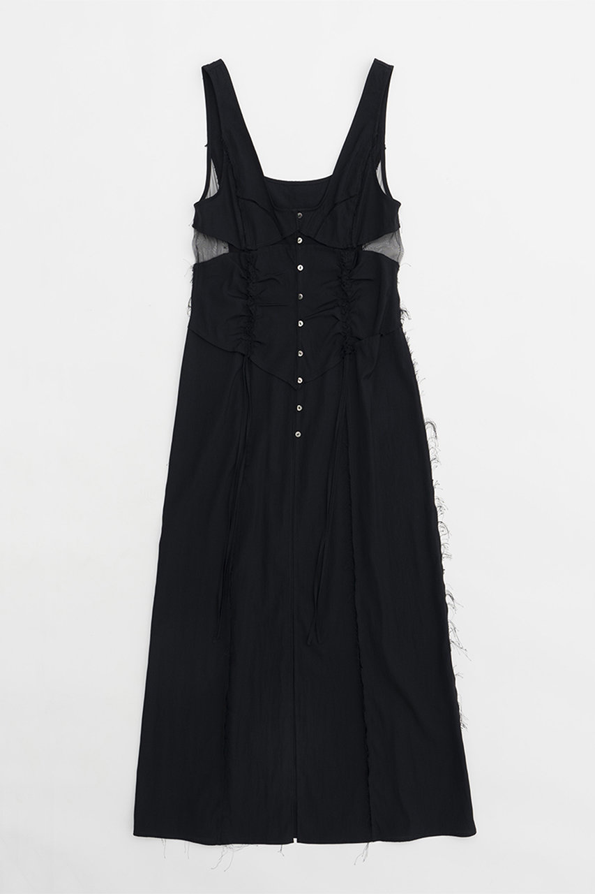 プランク プロジェクト/PRANK PROJECTのランジェリーロングキャミドレス / Lingerie Long Cami Dress(BLK(ブラック)/31241265605)