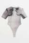 マルチプリントチュールボディスーツ / Multi Printed Tulle Bodysuit プランク プロジェクト/PRANK PROJECT MLT(マルチカラー)