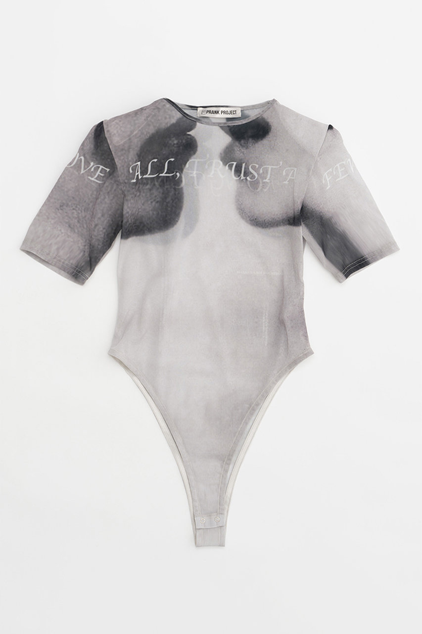 プランク プロジェクト/PRANK PROJECTのマルチプリントチュールボディスーツ / Multi Printed Tulle Bodysuit(MLT(マルチカラー)/31241415621)