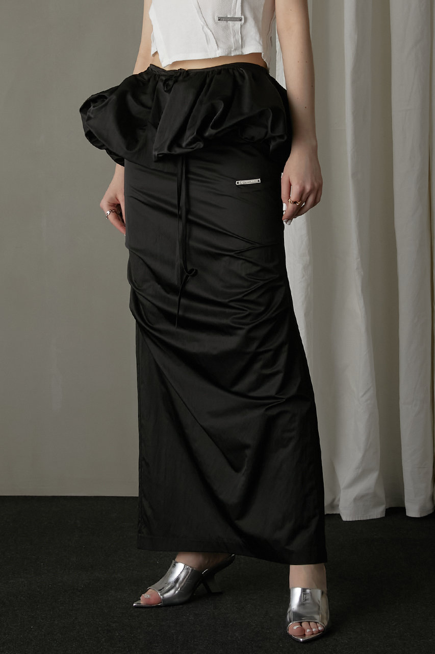 ペプラムマキシスカート / Peplum Maxi Skirt