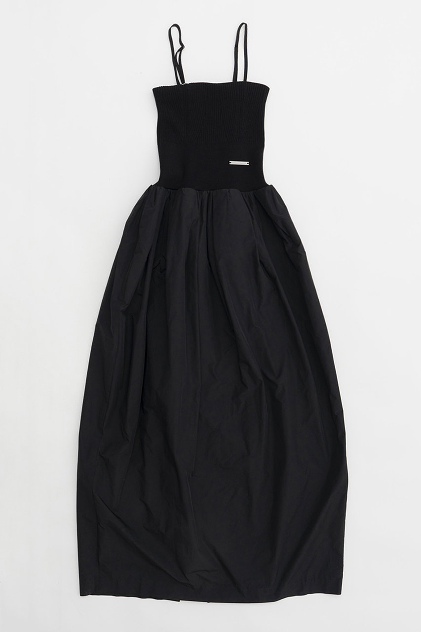 PRANK PROJECT ニットコンビベアドレス / Knit Combi Bare Dress (BLK(ブラック), FREE) プランク プロジェクト ELLE SHOP