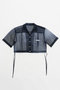 アブストラクトプリントシャツ / Abstract Printed Shirt プランク プロジェクト/PRANK PROJECT BLK(ブラック)