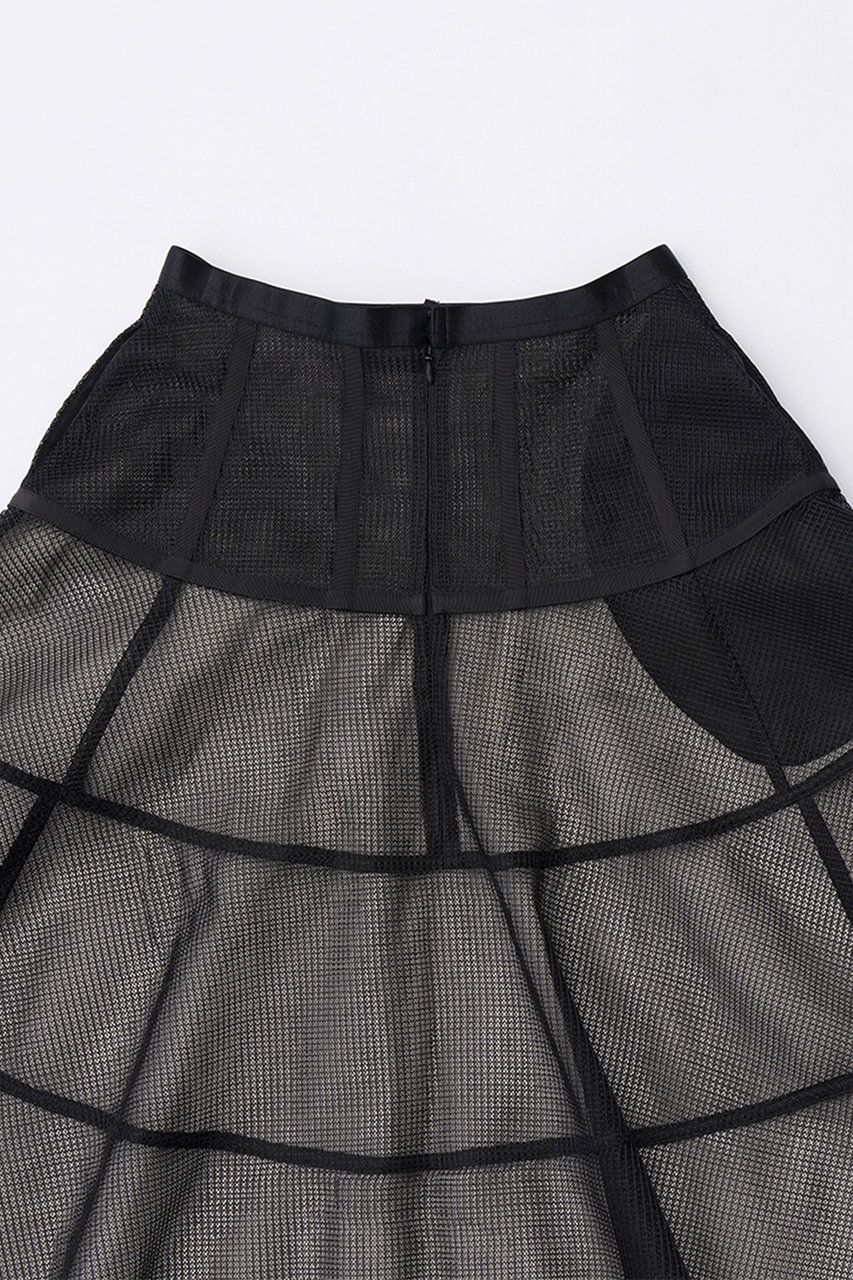 メッシュボリュームスカート / Mesh Voluminous Skirt