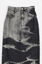 【予約販売】デニムタイトマキシスカート / Denim Tight Maxi Skirt プランク プロジェクト/PRANK PROJECT BLK(ブラック)