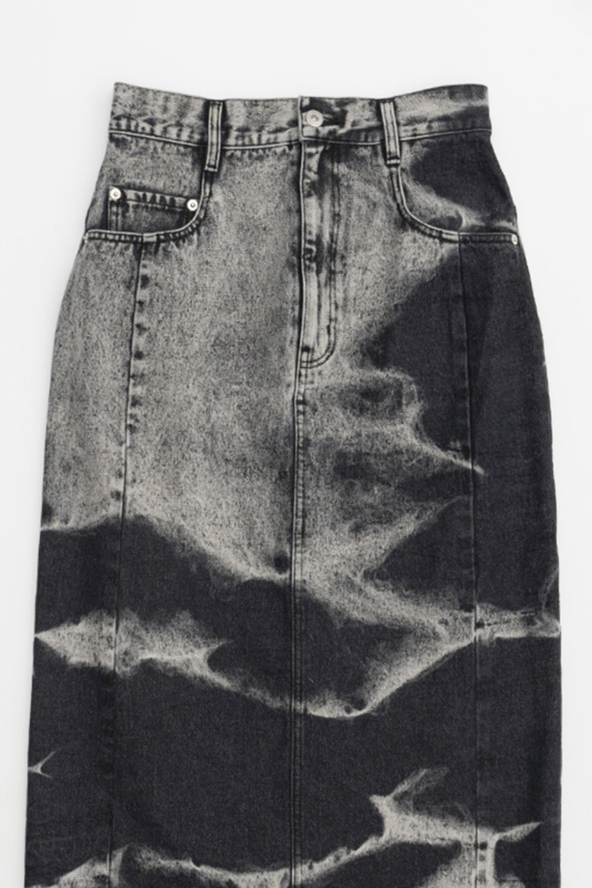プランク プロジェクト/PRANK PROJECTの【予約販売】デニムタイトマキシスカート / Denim Tight Maxi Skirt(BLK(ブラック)/31241516109)
