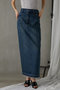 【予約販売】デニムタイトマキシスカート / Denim Tight Maxi Skirt プランク プロジェクト/PRANK PROJECT