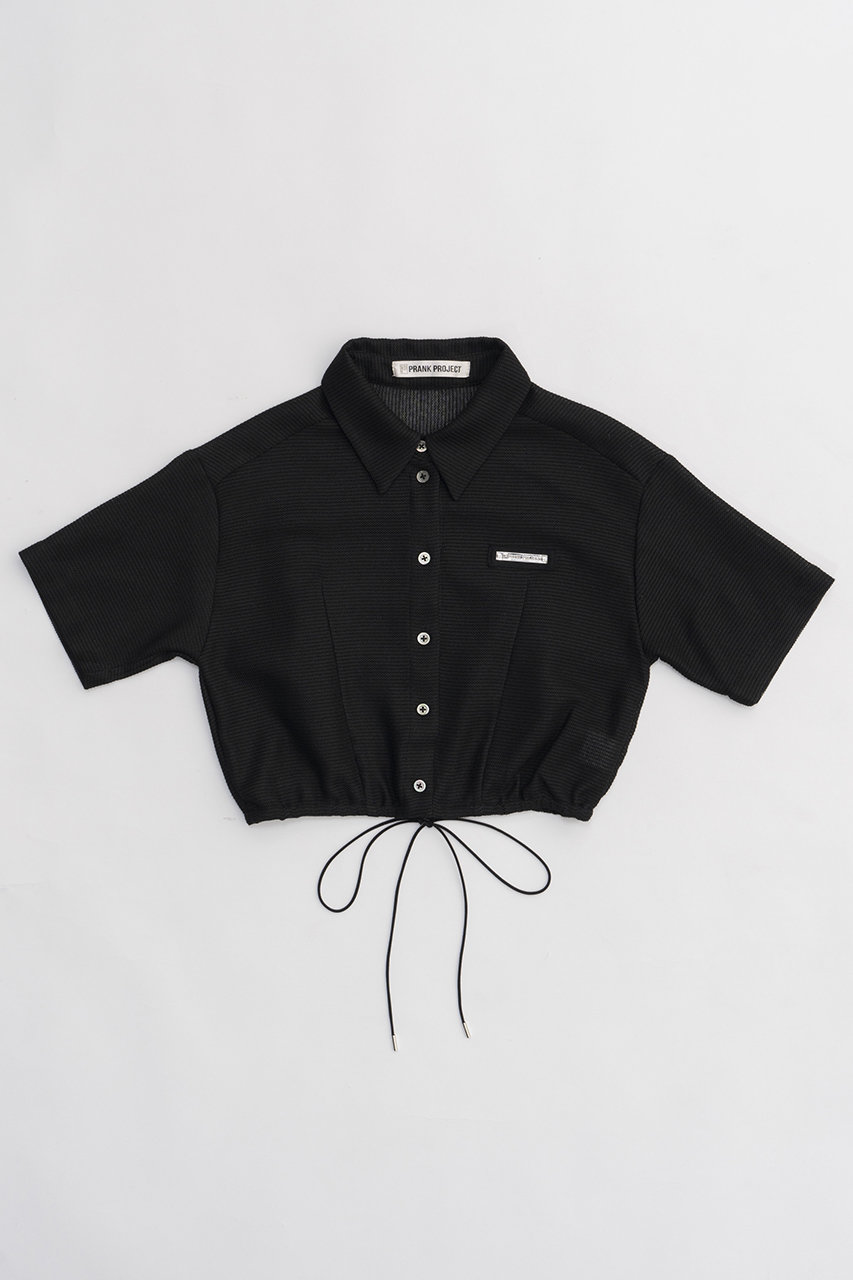 プランク プロジェクト/PRANK PROJECTの【予約販売】カラミショートシャツ / Karami Short Shirt(BLK(ブラック)/31241315209)
