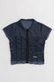リバーシブルシアーレイヤードチェックシャツ / Reversible Sheer Layered Check Shirt プランク プロジェクト/PRANK PROJECT BLU(ブルー)
