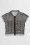 リバーシブルシアーレイヤードチェックシャツ / Reversible Sheer Layered Check Shirt プランク プロジェクト/PRANK PROJECT WHT(ホワイト)