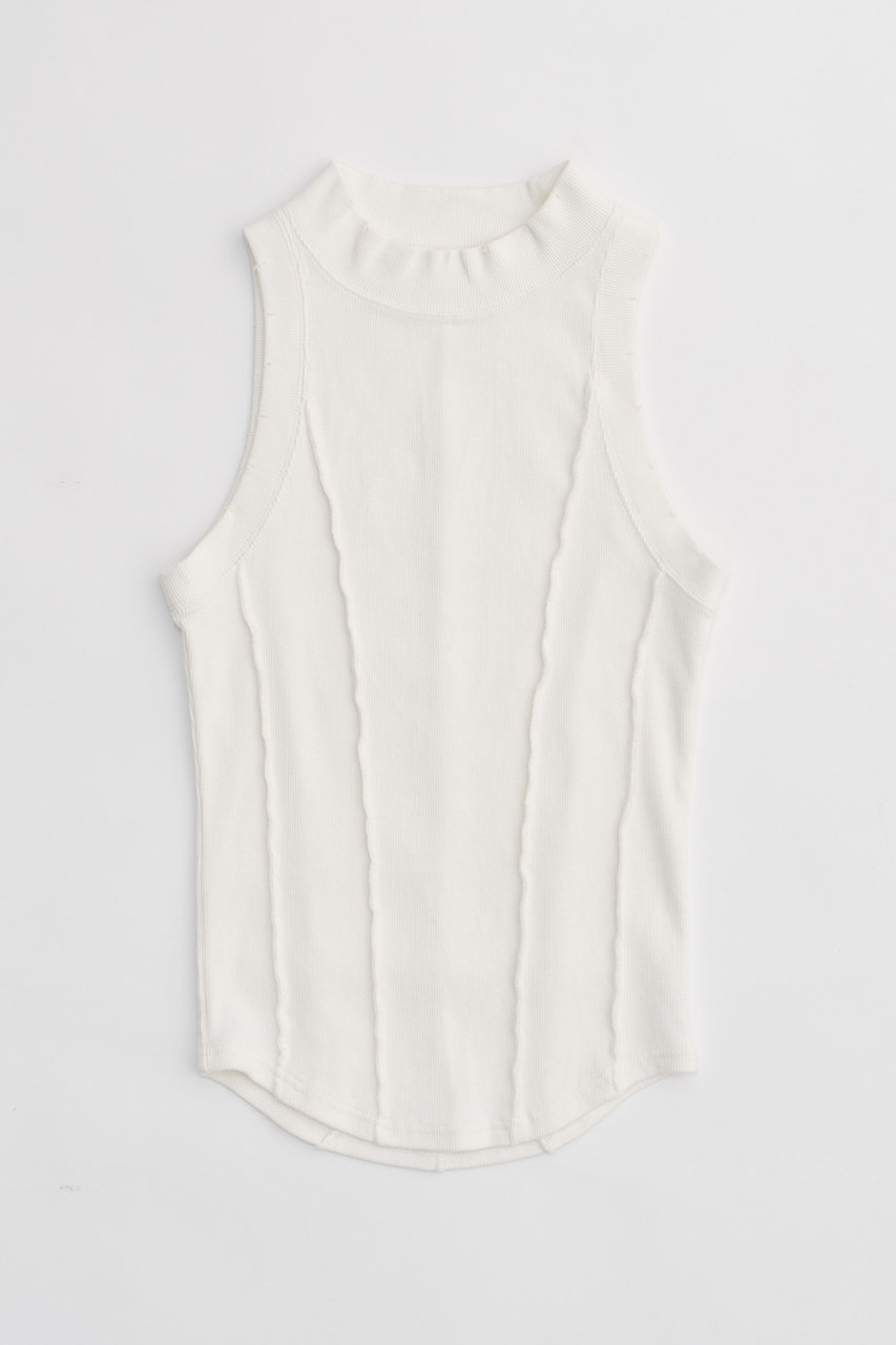 プランク プロジェクト/PRANK PROJECTのハイネックタンクトップ / High Neck Tank Top(WHT(ホワイト)/31241416108)