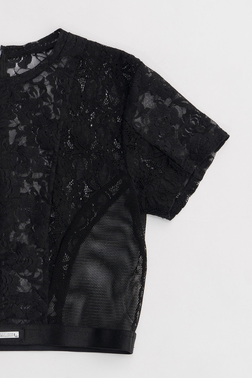 PRANK PROJECT(プランク プロジェクト)｜レースクロップドTEE / Lace