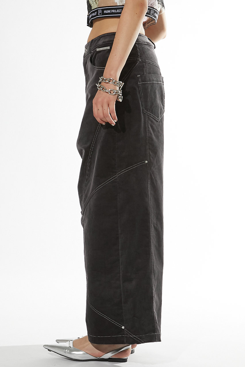 タグあり⭐︎BRIEFING コーデュロイブラックパンツ URBAN RESEARCH DOORS（アーバンリサーチドアーズ） パンツ 2タック太