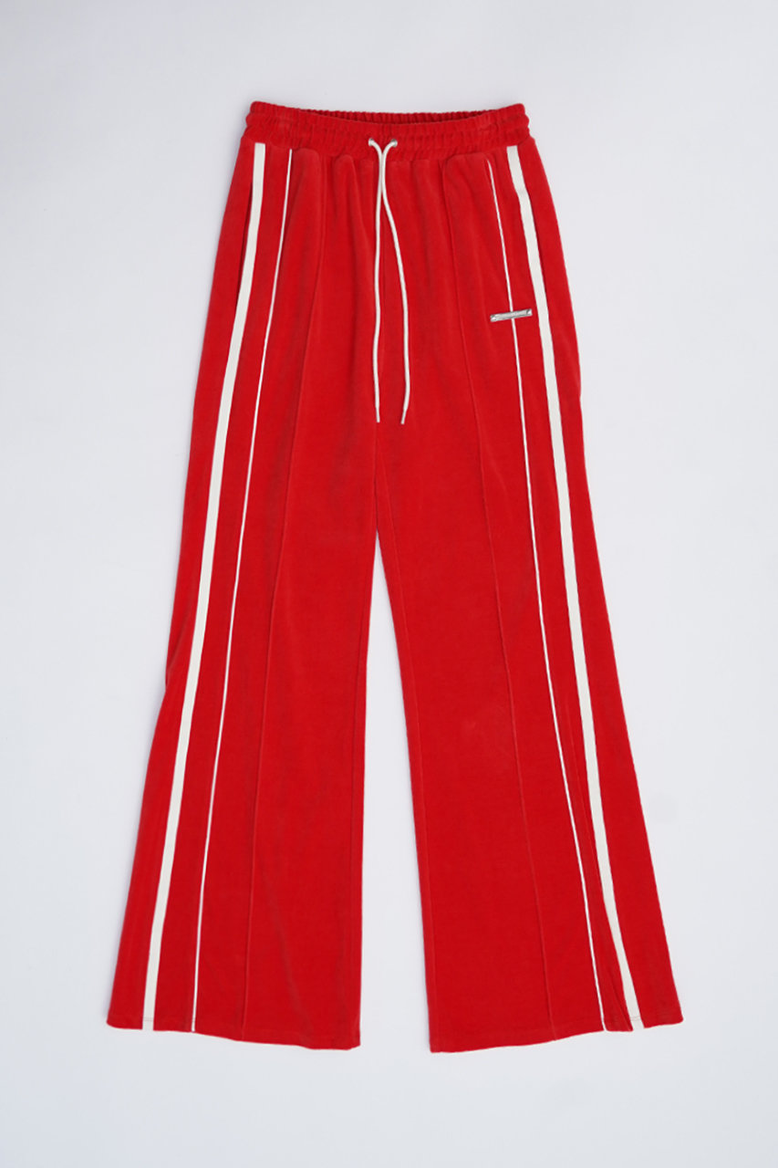 プランク プロジェクト/PRANK PROJECTのベロアパンツ / Velor Pants(RED(レッド)/31241465104)