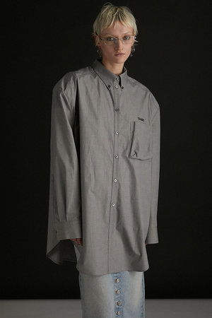 プランク プロジェクト/PRANK PROJECTのパワショルビッグシャツ / Power Shoulder Big Shirt(110400/110403)