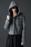 シャギージップフーディ / Shaggy Zip Hoodie