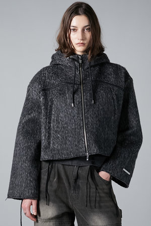 プランク プロジェクト/PRANK PROJECTのシャギージップフーディ / Shaggy Zip Hoodie(110800/110802)