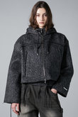 シャギージップフーディ / Shaggy Zip Hoodie