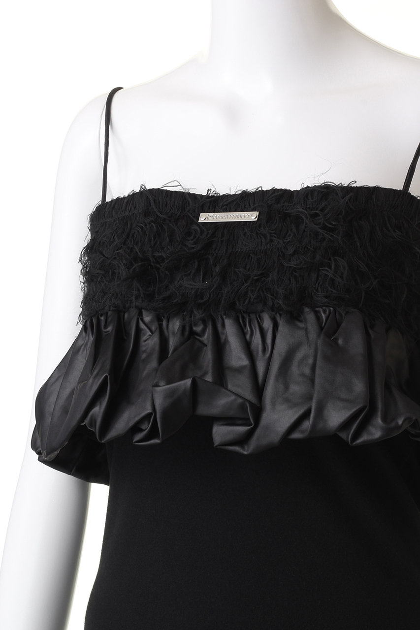 フェザーペプラムビスチェ / Feather Peplum Bustier PRANK PROJECT｜フェザーペプラムビスチェ / Feather Peplum